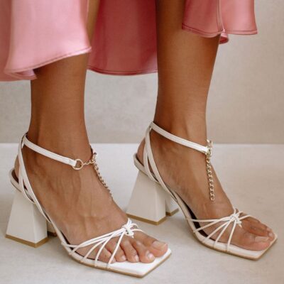 ALOHAS Cactus Block Heel Sandals