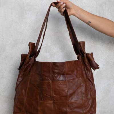 Luna Leather Patchwork Bag