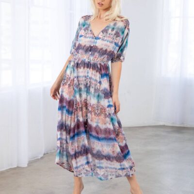 Landslide Sheer Maxi Dress