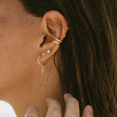 The Salty Gem Brilla Stud Earrings