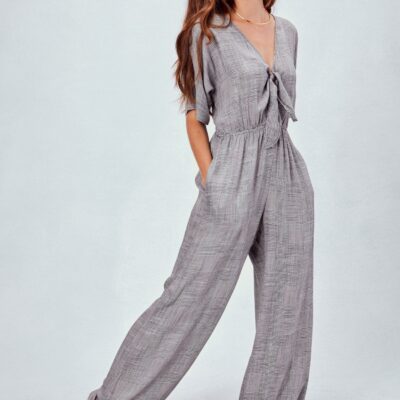 Marcela Plaid Jumpsuit