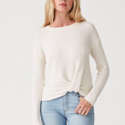 Mollie Twist Front Sweater