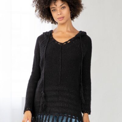 Jane Fringe Tunic Sweater