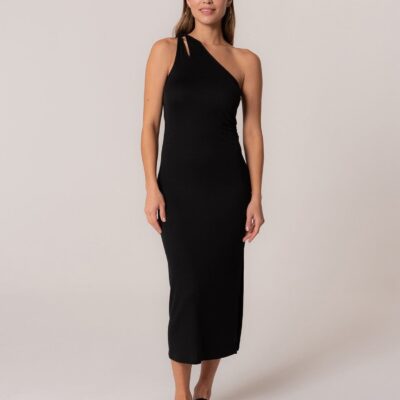 Myra One Shoulder Midi Dress