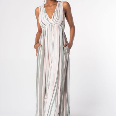 Shine On Striped Maxi Dress