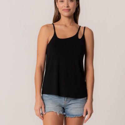 Elva Strappy Asymmetric Tank Top