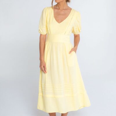 Winslow Puff Sleeve Maxi Dress