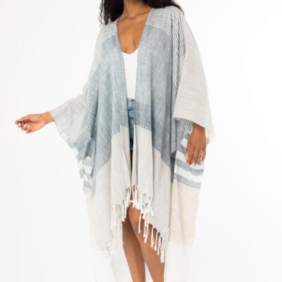 Hampton Stripe Kimono