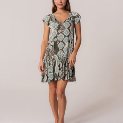 Austin Flutter Sleeve Mini Dress