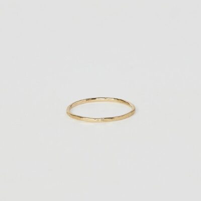 Moon Pi Gold Fill Stacking Ring