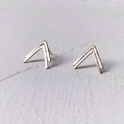 Niki Leist Twin Peak Studs