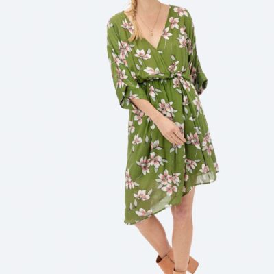 Stefanie Floral Asymmetrical Dress