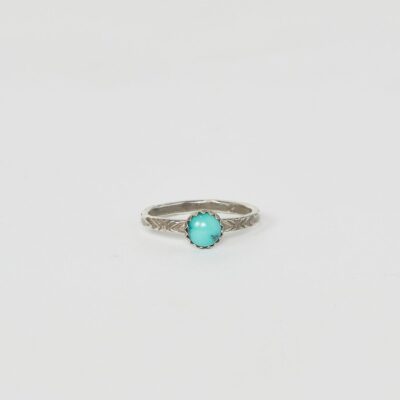 Moon Pi Turquoise Ring