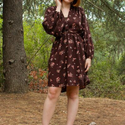 Dawn To Dusk Floral Mini Dress