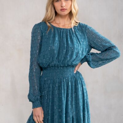 Breakaway Chiffon Mini Dress