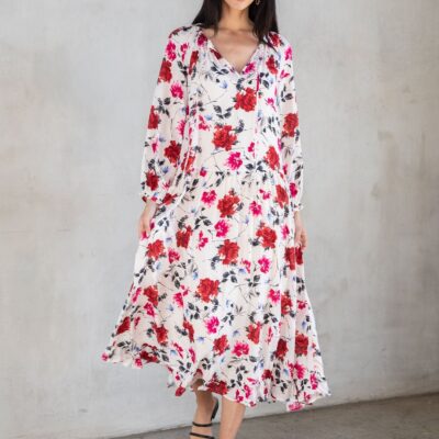 Ingrid Floral Maxi Dress