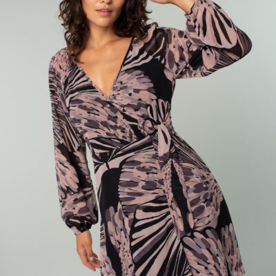 Alfie Mini Wrap Dress